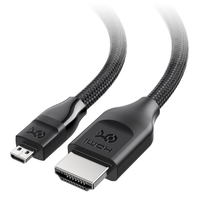 GENERICO Cable Micro HDMI a HDMI 2.1 8K 48Gbps 2m Cable Matters