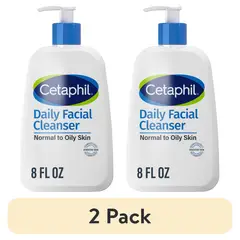 CETAPHIL - Limpiador Facial 2x237ml Piel Sensible Mixta
