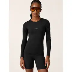 COLCCI - Blusa Deportiva Manga Larga Ajustada Sport Negro