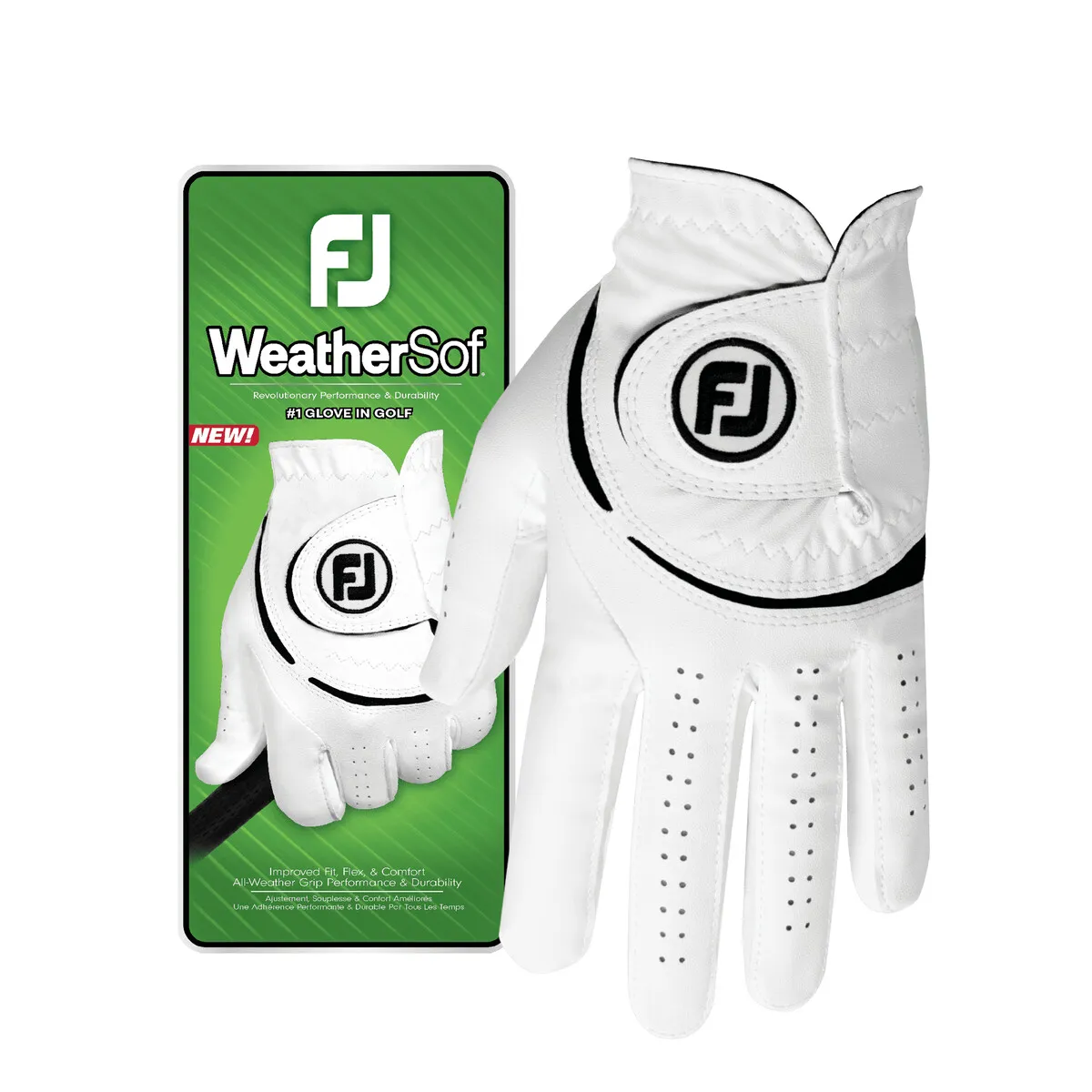 GUANTE - Guante Golf FootJoy WeatherSof 2023 Talla L Mano Izquierda
