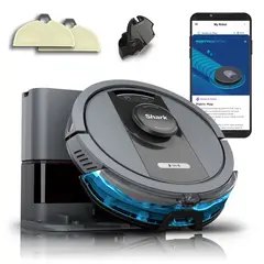 MOP - Robot Aspiradora Shark Matrix Autovaciado WiFi 60min Filtro Espuma