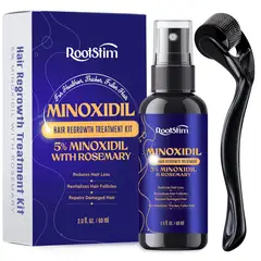 ROLLER - Kit RootStim Minoxidil 5 60ml Crecimiento Capilar