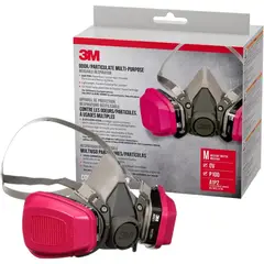 3M - Respirador Reutilizable P100 OV Mediano Multipropasito