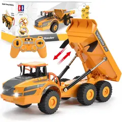 VOLVO - Camión Volcador RC Double E E581 Articulado 126 Control Remoto