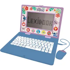 DISNEY - Laptop Educativo Bilingae Lexibook Stitch 170 Actividades