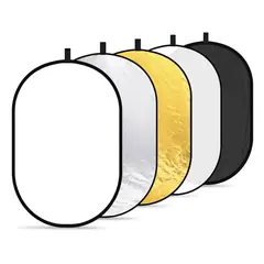 NEEWER - Kit Reflector y Difusor 5 en 1 80x120 cm