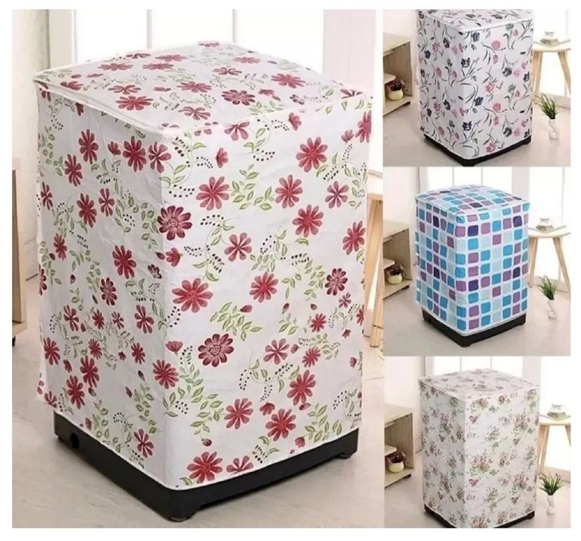 GENERICO Funda Protectora Lavadora Impermeable 56 x 54 x 86 cm Cubre Polvo