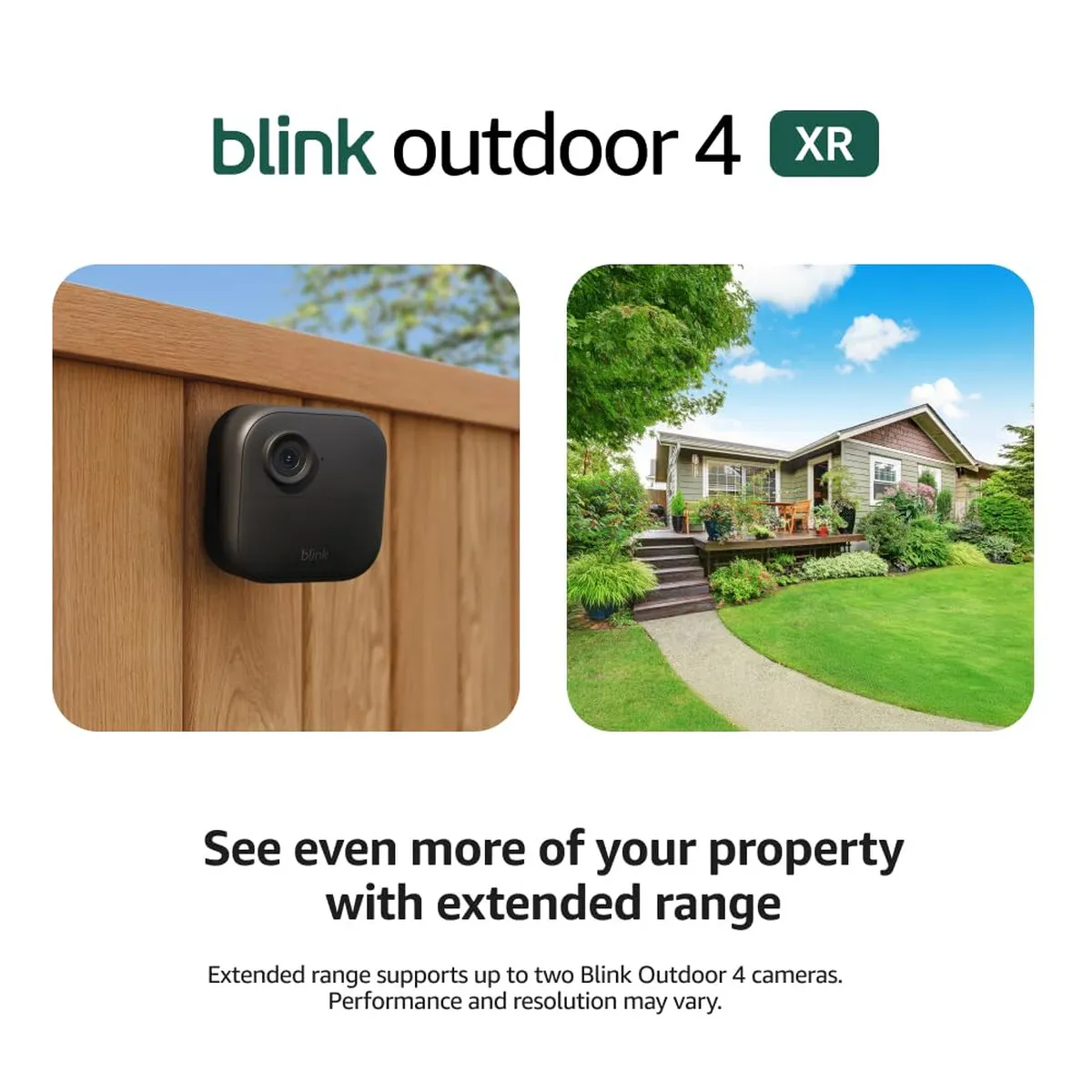BLINK - Cámara Blink Outdoor 4 XR 4 Unidades Batería 2 Años