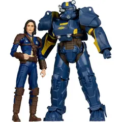 MCFARLANE - Figuras Fallout 4 T60 Vault Tec y Sole Survivor