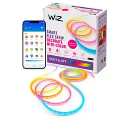 WIZ - Tira LED Neón Flex 5m Multicolor Smart Dimmable 605600