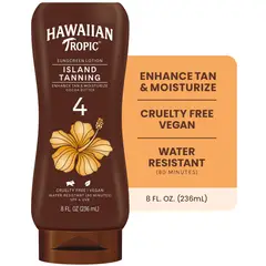 HAWAIIAN TROPIC - Bloqueador Solar Island Tanning SPF 4 236ml