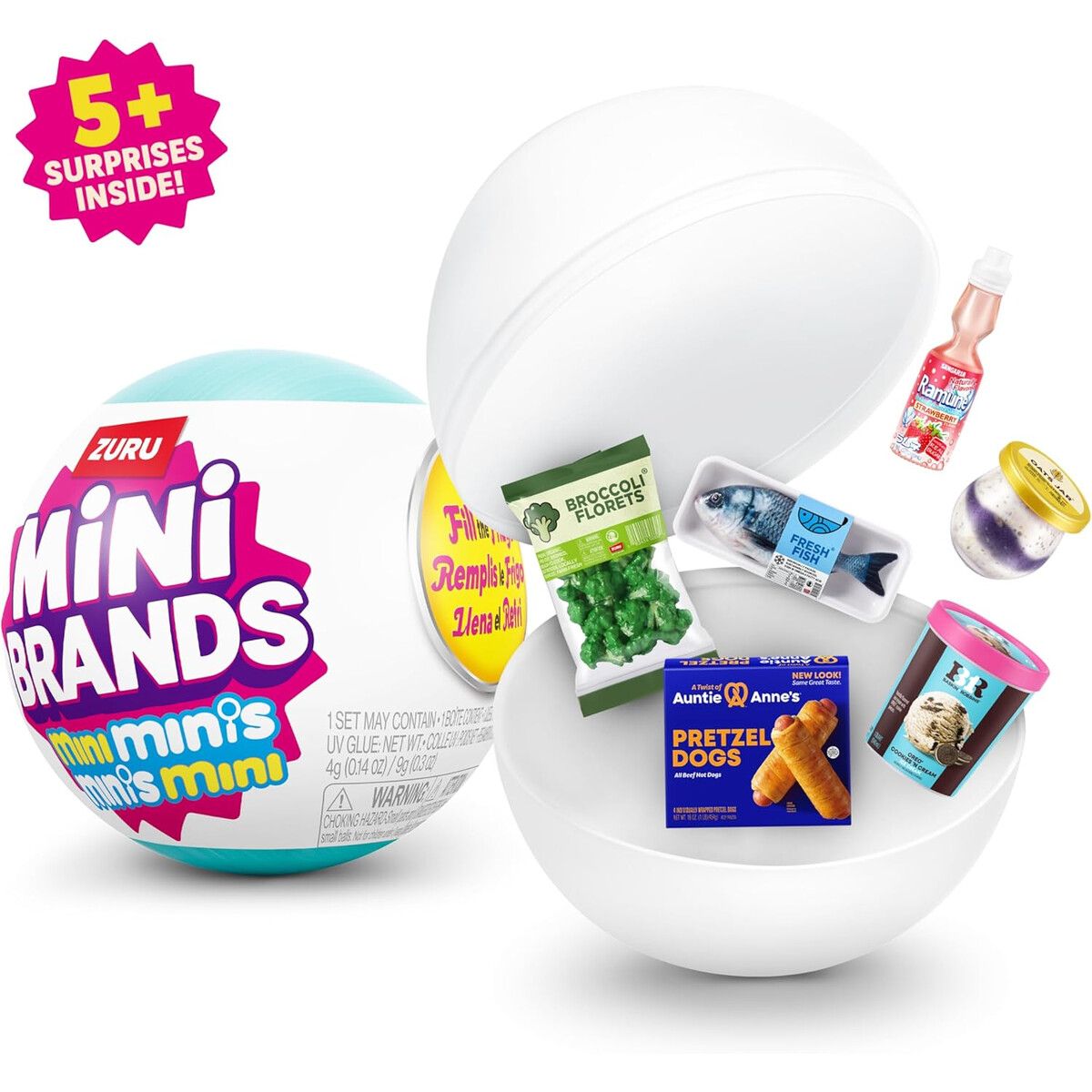 MINI BRANDS - Mini Brands ZURU Fill The Fridge Serie 1 Miniaturas