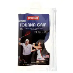 TOURNA - Grip Tenis Grip XL Dry Feel Azul Pack 10