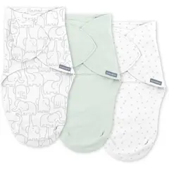 MANTA - Swaddle SwaddleMe algodón 3 piezas SM