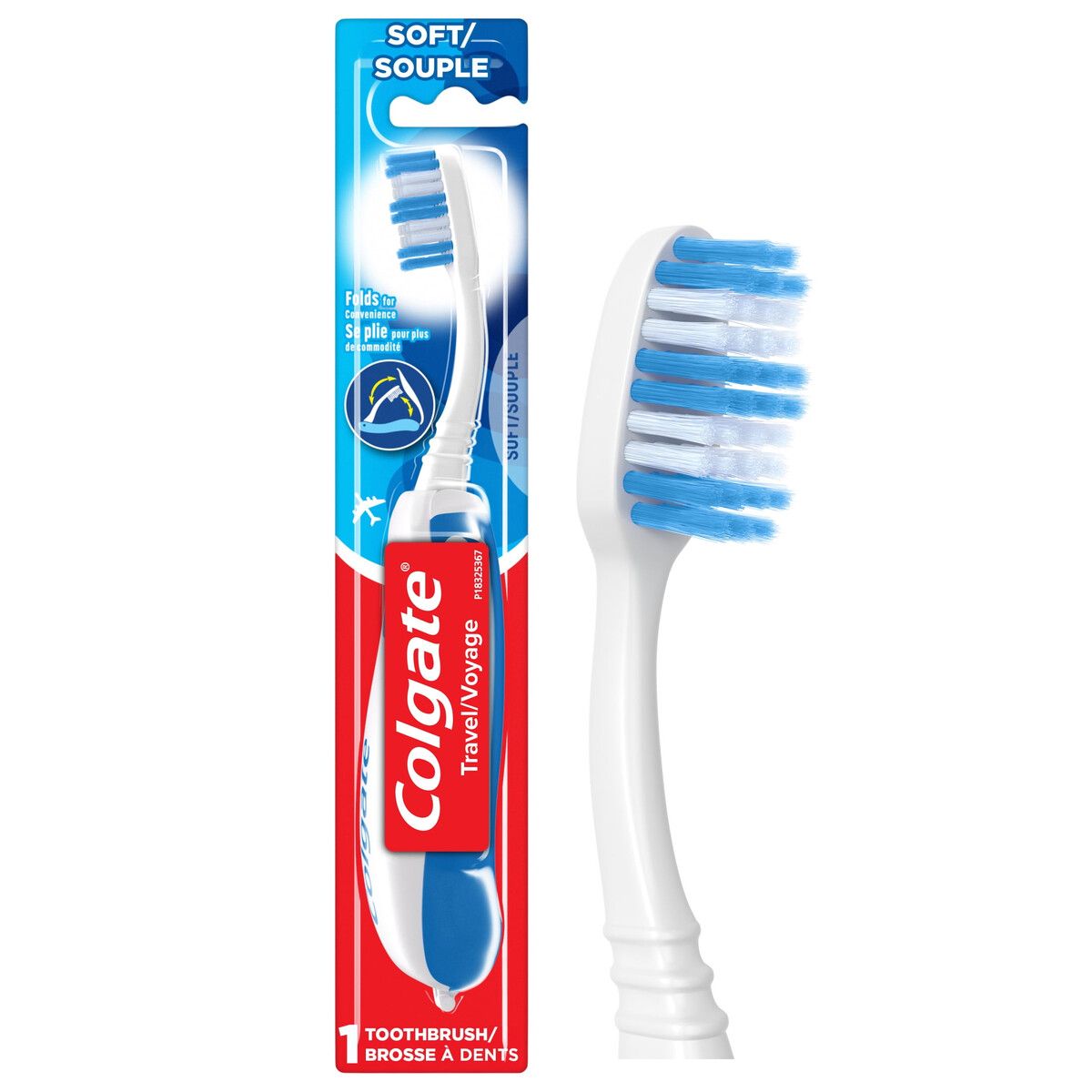 COLGATE - Cepillo de Dientes Colgate Viaje Suave Compacto Adulto
