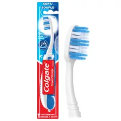 COLGATE - Cepillo de Dientes Viaje Suave Compacto Adulto