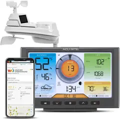 IRIS - Estación Meteorológica AcuRite 5 en 1 WiFi LCD