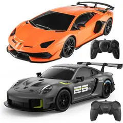 PORSCHE - Auto RC BEZGAR 911 GT2 RS Lambo Aventador 124 Pack 2