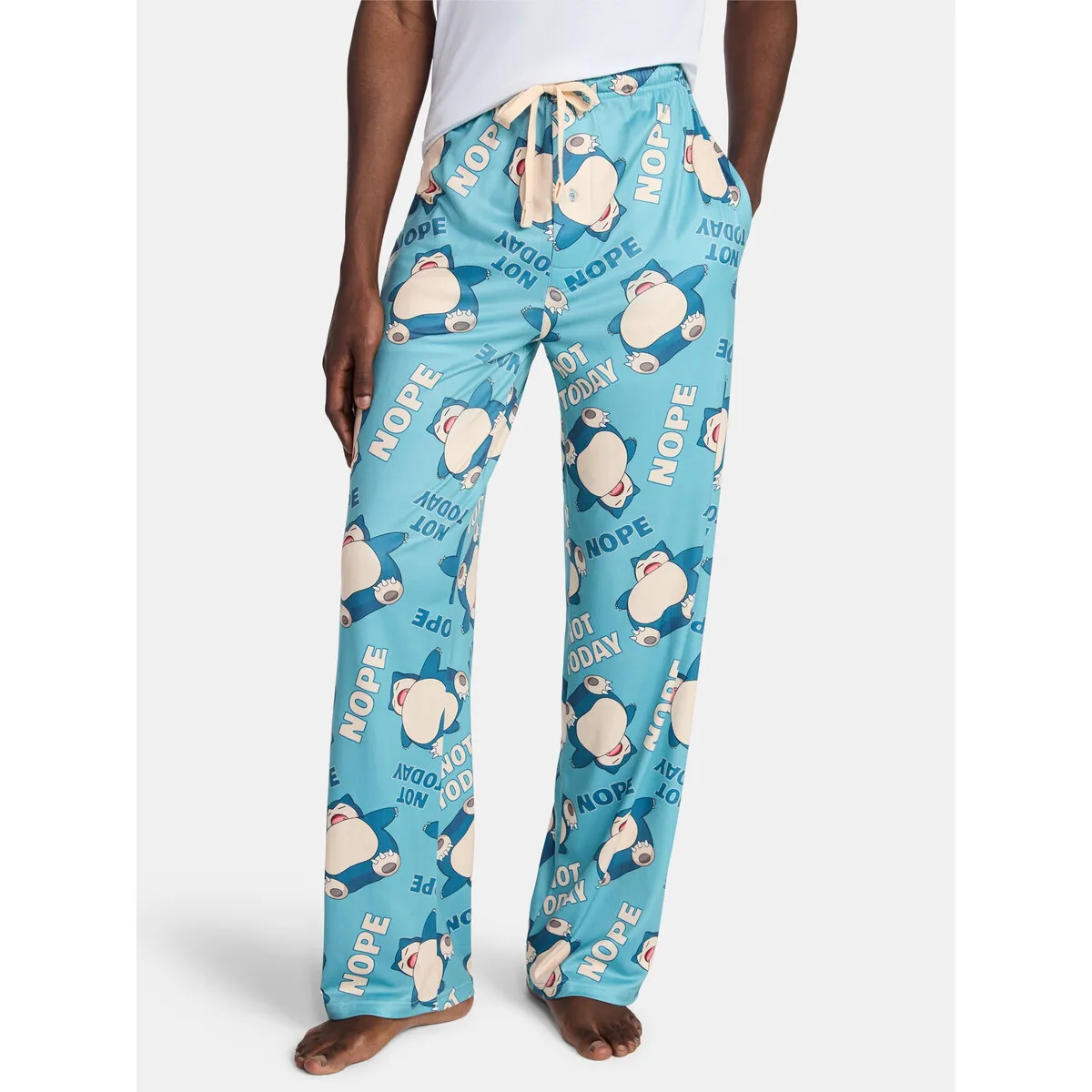 POKEMON - Pantalón pijama Pokémon Snorlax hombre talla L