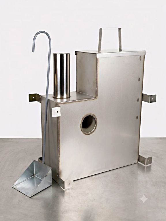 GENER Caldera Calefactor Para Tinajas En Acero Inoxidable