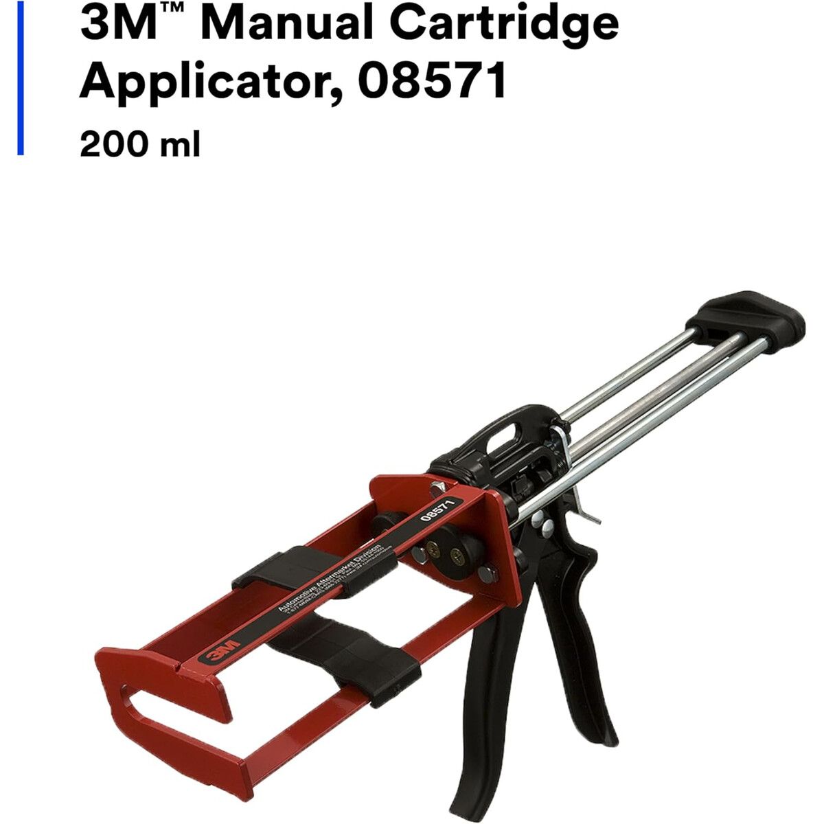 3M - Aplicador Manual Cartuchos 3M 08571 200ml Alta Viscosidad