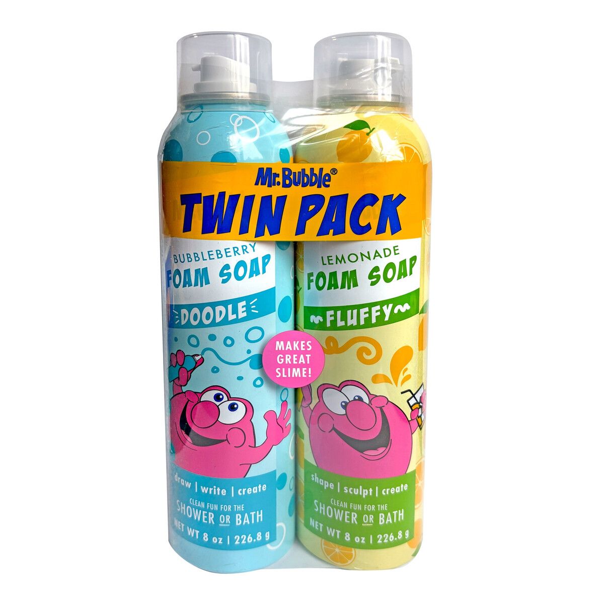 BUBBLE - Jabón Espuma Mr. Bubble Pack x2 16 oz Aromas Frutales