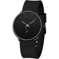 QUARTZ - Reloj CRRJU 2150 40mm 3ATM Silicona Negro