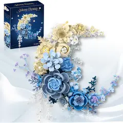 FLOWER - Set Building Moon Crescent Botanical