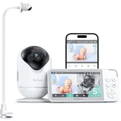 BEBE - Monitor de Bebé Dr.Care VistaView 5 WiFi Cámara 2K
