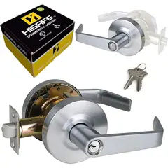 Grado - Cerradura Comercial Hisafe 2 Acero Inoxidable 70mm