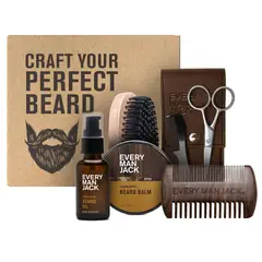 JACK - Kit Cuidado Barba Every Man Sandalwood Aceite Bálsamo