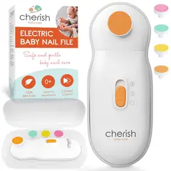 BABY - Lima Eléctrica para Uñas Cherish Seguridad Automática 012M