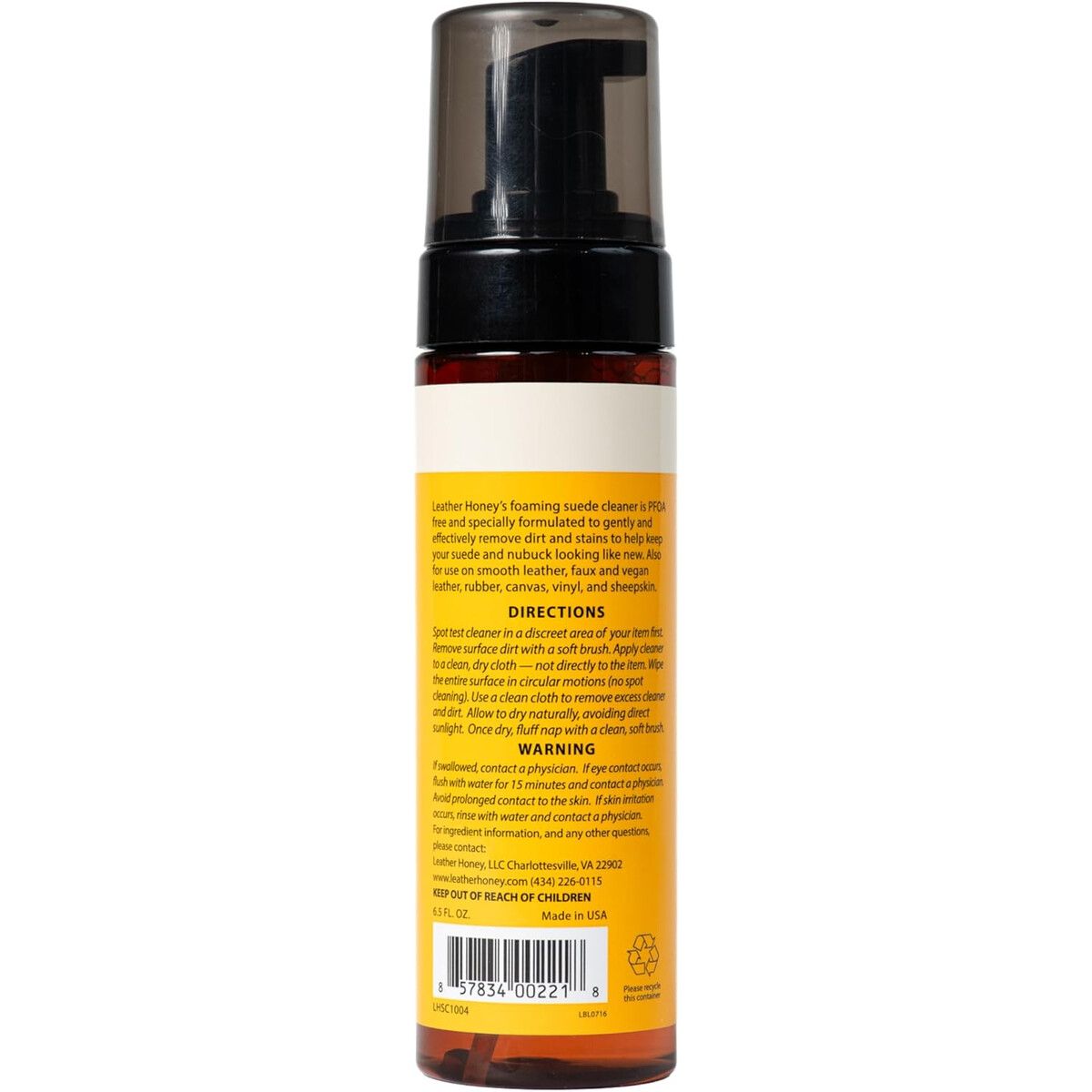 ANTE - Limpiador Ante Nubuck Leather Honey 192ml Espuma