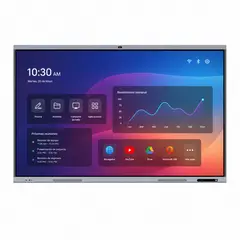 AIWA - Pantalla Interactiva Tactil 75 Uhd 4k Android Aw-ik75