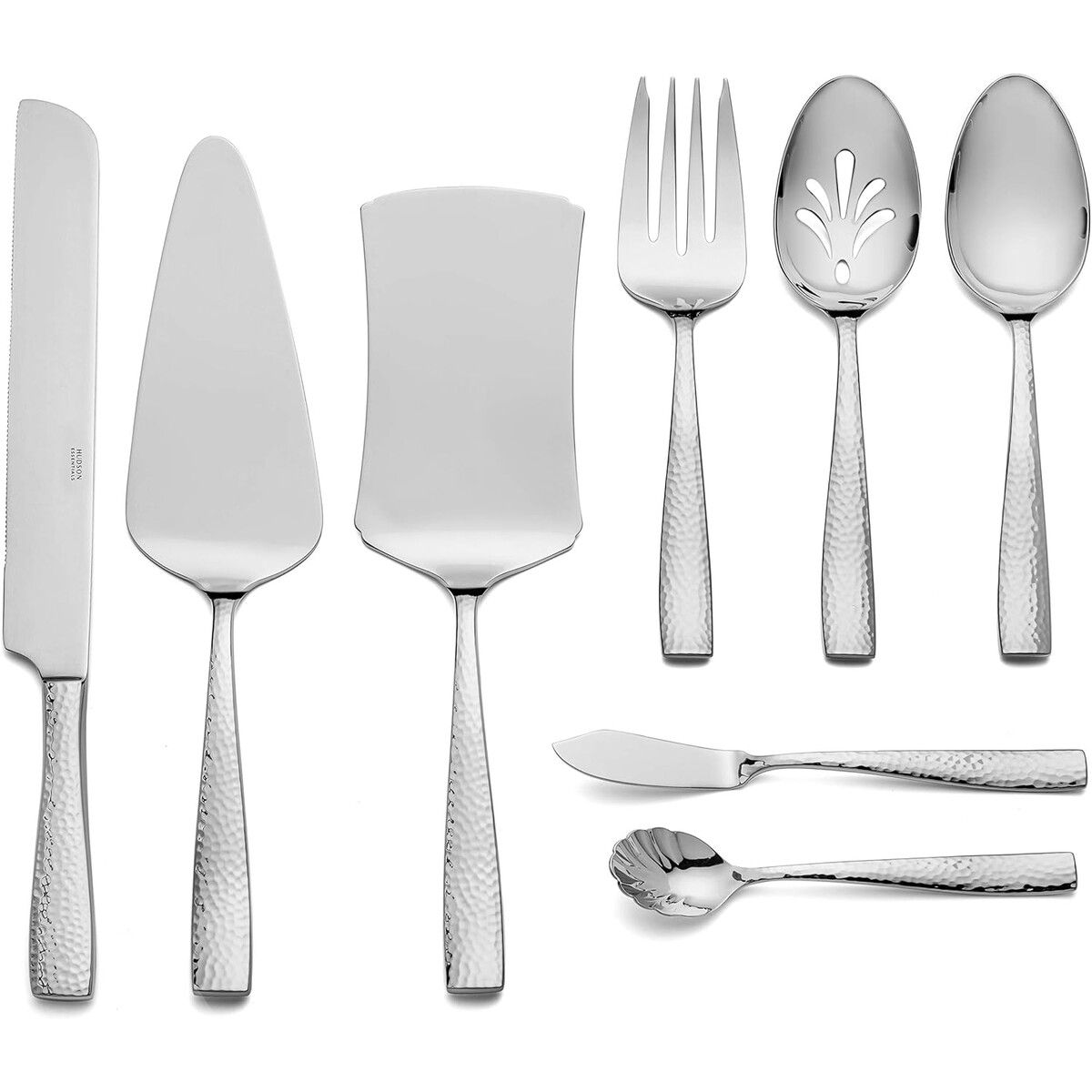 HUDSON - Set de Utensilios Hudson Essentials 8 Piezas Acero Inoxidable 1810