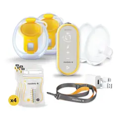 MEDELA - Extractor Eléctrico Doble Handsfree Freestyle