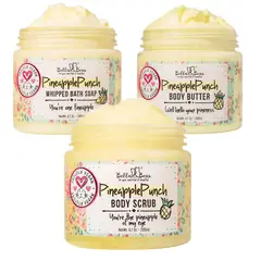 BEAR - Set Cuidado Corporal Bella Piña Jabón y Exfoliante