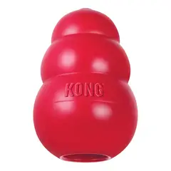 KONG - Juguete para Perro Classic Mediano Goma Rojo