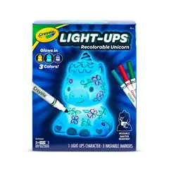 CRAYOLA - Kit Light Ups Unicornio para Colorear Reutilizable
