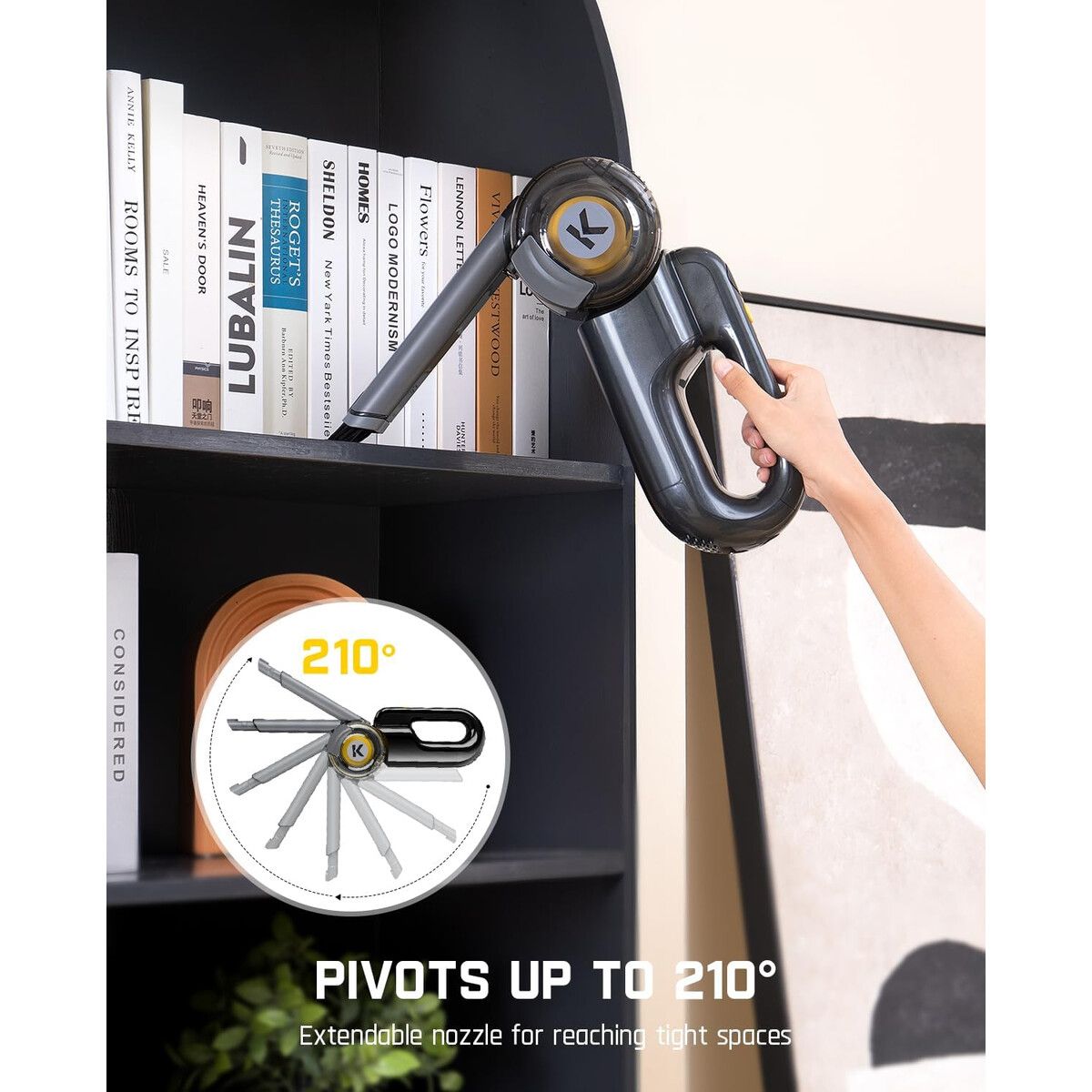 Aspiradora Fanttik Fold V10 Ultra 17,000Pa Inalámbrica, marca FOLD - Foto 2