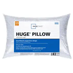QUEEN - Almohada Mainstays Huge Firme Hipoalergénica 51x71 cm