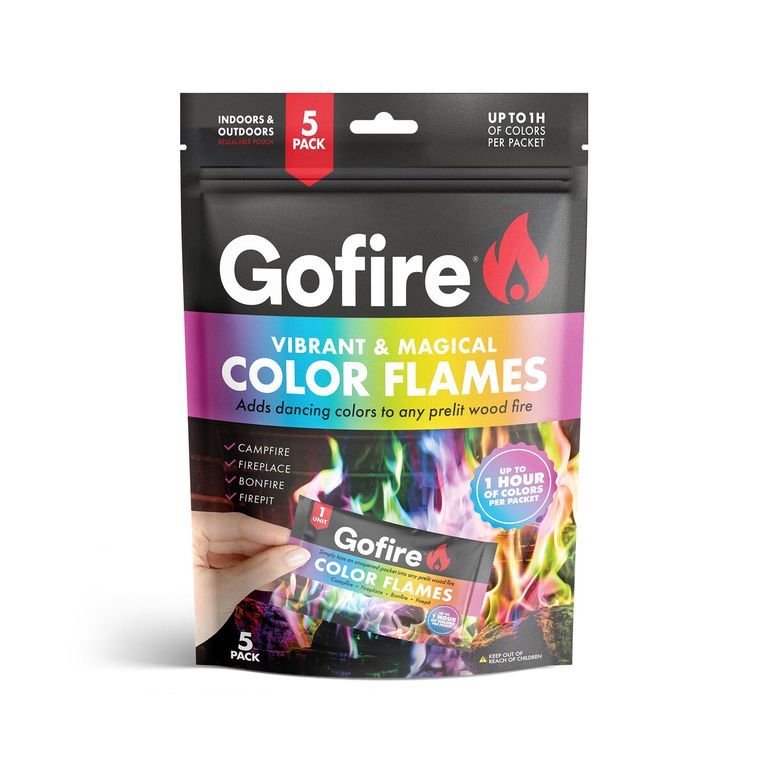 GENERICO Iniciador de Fuego GoFire Color Flames NorthernLights 5 Pack