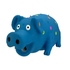 LIFE - Juguete para Perro Vibrant Cerdo Laatex Grande Chirriador