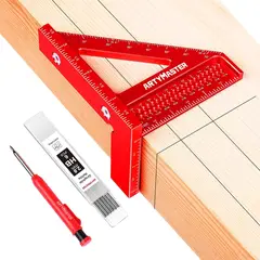 CARPINTERO - Escuadra 3D ARTYMASTER WT102A 3.8 pulg Aluminio