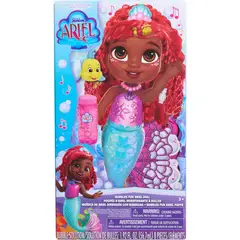 DISNEY - Muñeca Junior Ariel Just Play 11.5 pul Bubble Fun