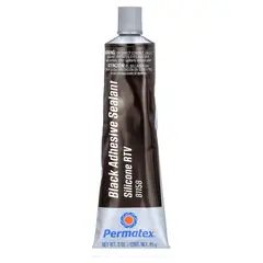 PERMATEX - Sellador Adhesivo Silicona 75150 85 g Negro RTV