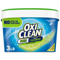 OXICLEAN - Quitamanchas Free 3 lb Polvo Versátil para Ropa
