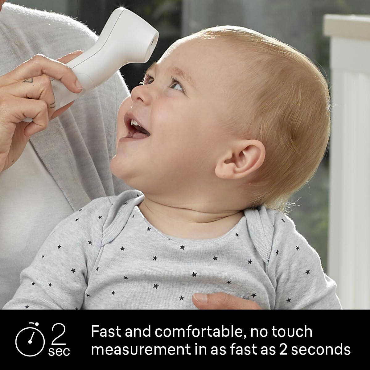 BRAUN - Termómetro Digital Braun No Touch 3 en 1 para Niños y Adultos