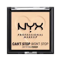 NYX - Polvo CantStop WontStop Beige Mate ControlGrasa