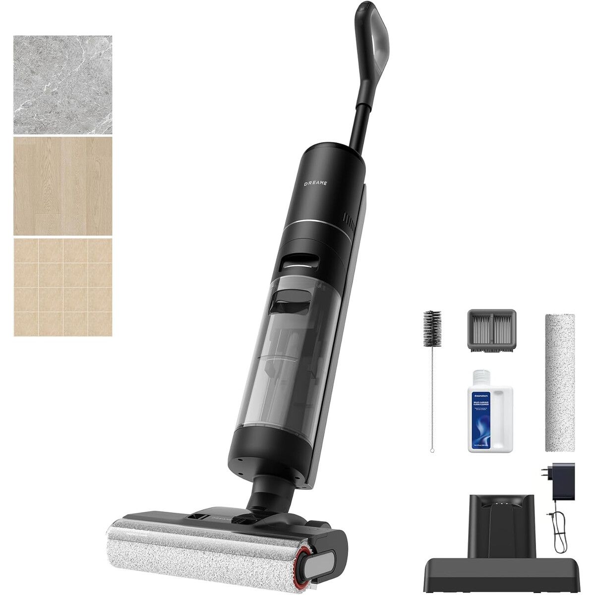 DREAME - Aspiradora y Mopa Dreame G10 Pro Batería 35 min Negra